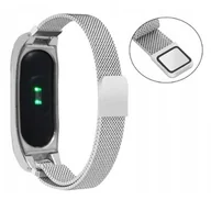 Akcesoria do pulsometrów i zegarków sportowych - Bransoleta Milanese Do Xiaomi Mi Band 2 Magnes - miniaturka - grafika 1