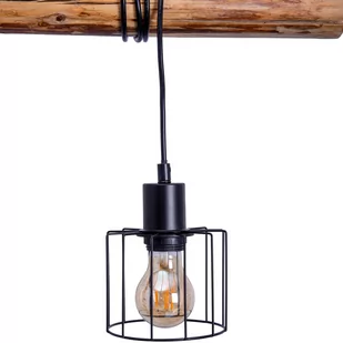 Żyrandol Woodland 4-punktowa klatkowe klosze - Lampy sufitowe - miniaturka - grafika 4