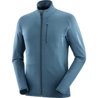Bluzy sportowe męskie - BLUZA SALOMON ESSENTIAL LT WARM M C22245 - miniaturka - grafika 1