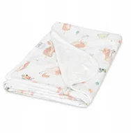 Koce i narzuty dla dzieci - Kocyk BAMBOO bambusowy-dwustronny 75x100 - miniaturka - grafika 1