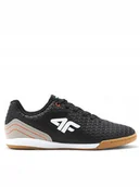 Buty sportowe męskie - 4F Buty halowe 4FWSS24FSPOU076 Czarny - miniaturka - grafika 1