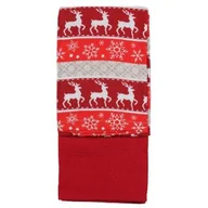 Ozdoby bożonarodzeniowe - Ręczniki kuchenne zestaw 2 sztuki SCANDIA 38 x 64 cm - miniaturka - grafika 1