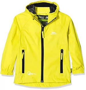 Kurtki i płaszcze dla chłopców - Trespass dzieci qikpac Jacket kurtka, żółty UCJKRAI10003-5/6-Yellow - grafika 1