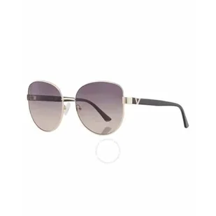Guess Okulary przeciwsłoneczne damskie GF6172-5932B ø 59 mm - Okulary przeciwsłoneczne - miniaturka - grafika 1