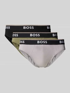 Slipy z mieszanki bawełny i elastanu w zestawie 3 szt. - Majtki męskie - miniaturka - grafika 1