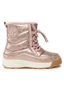 Buty dla dziewczynek - Pepe Jeans Trzewiki PGS50193 Różowy - miniaturka - grafika 1