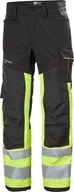 Spodnie sportowe męskie - Helly Hansen Pants with reflective elements HELLY HANSEN Alna 2.0 work, yellow C52 - miniaturka - grafika 1