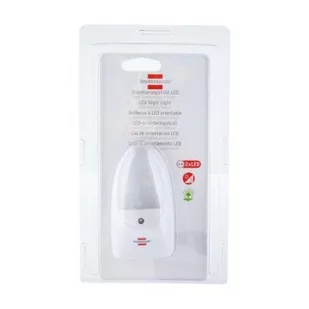 Brennenstuhl Lampka nocna LED z czujnikiem zmierzchowym 1507220 - Lampy stojące - miniaturka - grafika 1