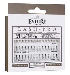 Eylure Lash-Pro Individuals Combo sztuczne rzęsy kępki 3 długości - Sztuczne rzęsy i akcesoria - miniaturka - grafika 1