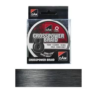 Żyłki wędkarskie - Plecionki Dam Crosspower 8-Braid Grey 150M 0,22 Mm - miniaturka - grafika 1