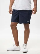 Kąpielówki męskie - KRÓTKIE SPODENKI do pływania SPORT Męskie Granatowe KĄPIELÓWKI Jigga XXL - miniaturka - grafika 1