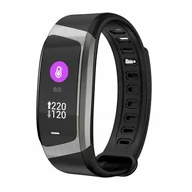 Smartband - E18 Czarno-srebrny - miniaturka - grafika 1