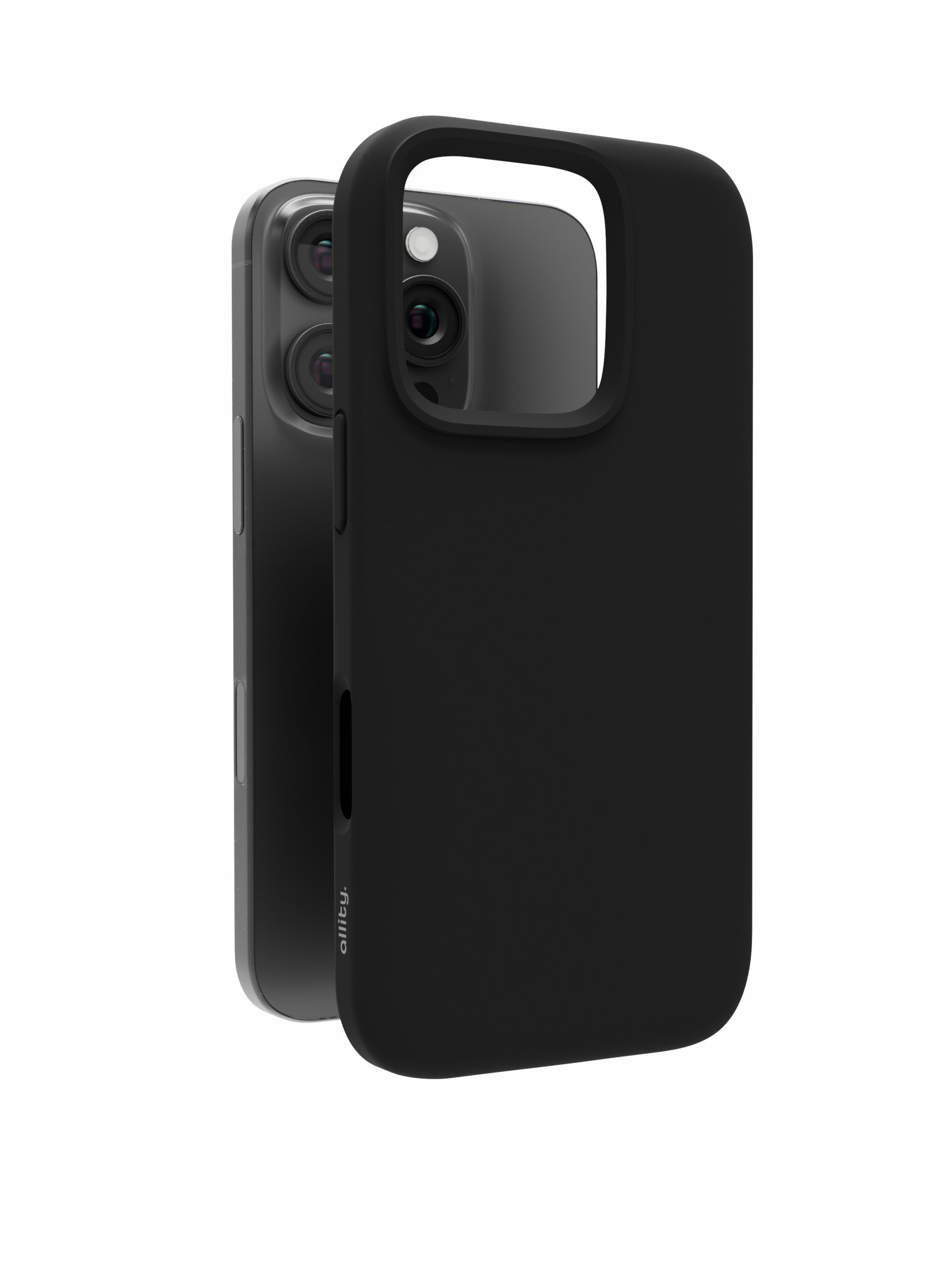 Etui na telefon do iPhone 16 Pro Max plecki case cover pokrowiec czarny mat