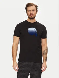 KARL LAGERFELD T-Shirt 755426 551242 Czarny Regular Fit - Koszulki męskie - miniaturka - grafika 1