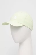 Czapki dla dzieci - The North Face czapka z daszkiem dziecięca kolor zielony z nadrukiem - miniaturka - grafika 1