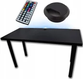 Biurka gamingowe - BIURKO GAMINGOWE 120x60x28 PRZEPUST PRODUCENT - miniaturka - grafika 1