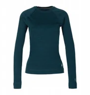 Bielizna sportowa damska - Smartwool W'S Classic Thermal Merino Base Layer Crew Boxed, G75 twilight blue heather, L - miniaturka - grafika 1