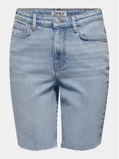 ONLY Szorty jeansowe Emily 15311259 Niebieski Straight Fit - Spodenki damskie - miniaturka - grafika 1