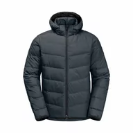 Kurtki męskie - Męska kurtka puchowa Jack Wolfskin COLONIUS JKT M dark navy - XXL - miniaturka - grafika 1