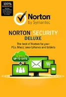 Programy antywirusowe - Norton Security Deluxe 5 Devices 1 Year Symantec Key EUROPE - miniaturka - grafika 1