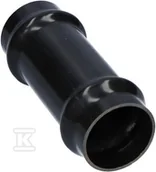 Łączniki, trójniki, kształtki - Kaczmarek Nasuwka ciśnieniowa PVC 90 PN10 popiel - miniaturka - grafika 1