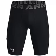 Bielizna sportowa męska - Męskie kalesony Under Armour HG Armour Lng Shorts Rozmiar: M / Kolor: czarny - miniaturka - grafika 1