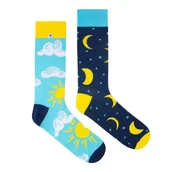 Skarpetki męskie - Skarpetki Dzień i Noc - miniaturka - grafika 1