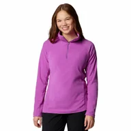 Odzież trekkingowa damska - Bluza polarowa damska Columbia Glacial IV Half Zip - miniaturka - grafika 1