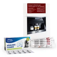 Akcesoria i części do ekspresów do kawy - Zestaw Miele, 10180270 7189920 Środek Do Systemu Mleka 100szt, Tabletki Czyszczące Aqualogis Cleaneo - miniaturka - grafika 1