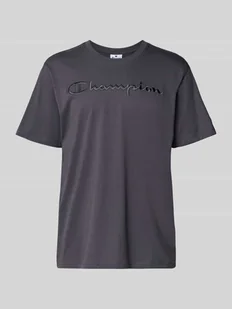 T-shirt z wyhaftowanym logo model ‘ICONS’ - Koszulki męskie - miniaturka - grafika 1