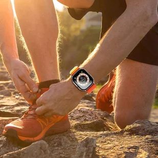 Obudowa ochronna z szkłem Alogy Protector Case 2w1 nakładka etui do Apple Watch Ultra 49mm Przezroczysta - Akcesoria do smartwatchy - miniaturka - grafika 13