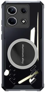 Etui magnetyczne Magsafe Corner-X do Infinix Note 30 Pro 4G, czarne - Etui i futerały do telefonów - miniaturka - grafika 1