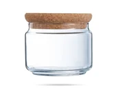 Pojemniki kuchenne - Słoik Na Żywność Z Pokrywą Korkową 0,5 L Luminarc - miniaturka - grafika 1