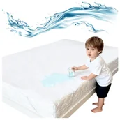 Ochraniacze do łóżeczka - Ochraniacz Na Materac 80 x 200 Wodoodporny Paul - miniaturka - grafika 1