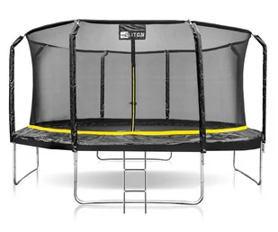 ELITON Trampolina ogrodowa z siatką wewnętrzną, Premium, 14 FT/435 cm - Trampoliny - miniaturka - grafika 1