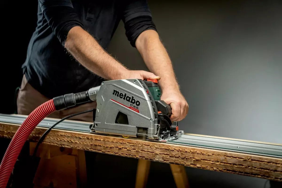 METABO. CUTTING MACHINE 1200W KT 66 BL METABOX 340 + FS 160 RAIL