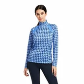 Koszulki jeździeckie - Ariat Bluzka damska SUNSTOPPER 2.0 - ditsy horse - miniaturka - grafika 1