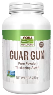 ﻿NOW Foods - Guma Guar, Proszek, 227g - Zdrowa żywność - miniaturka - grafika 1