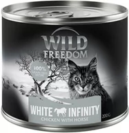 Mokra karma dla kotów - Wild Freedom Adult, 12 x 200 g - White Infinity, Kurczak i konina - miniaturka - grafika 1