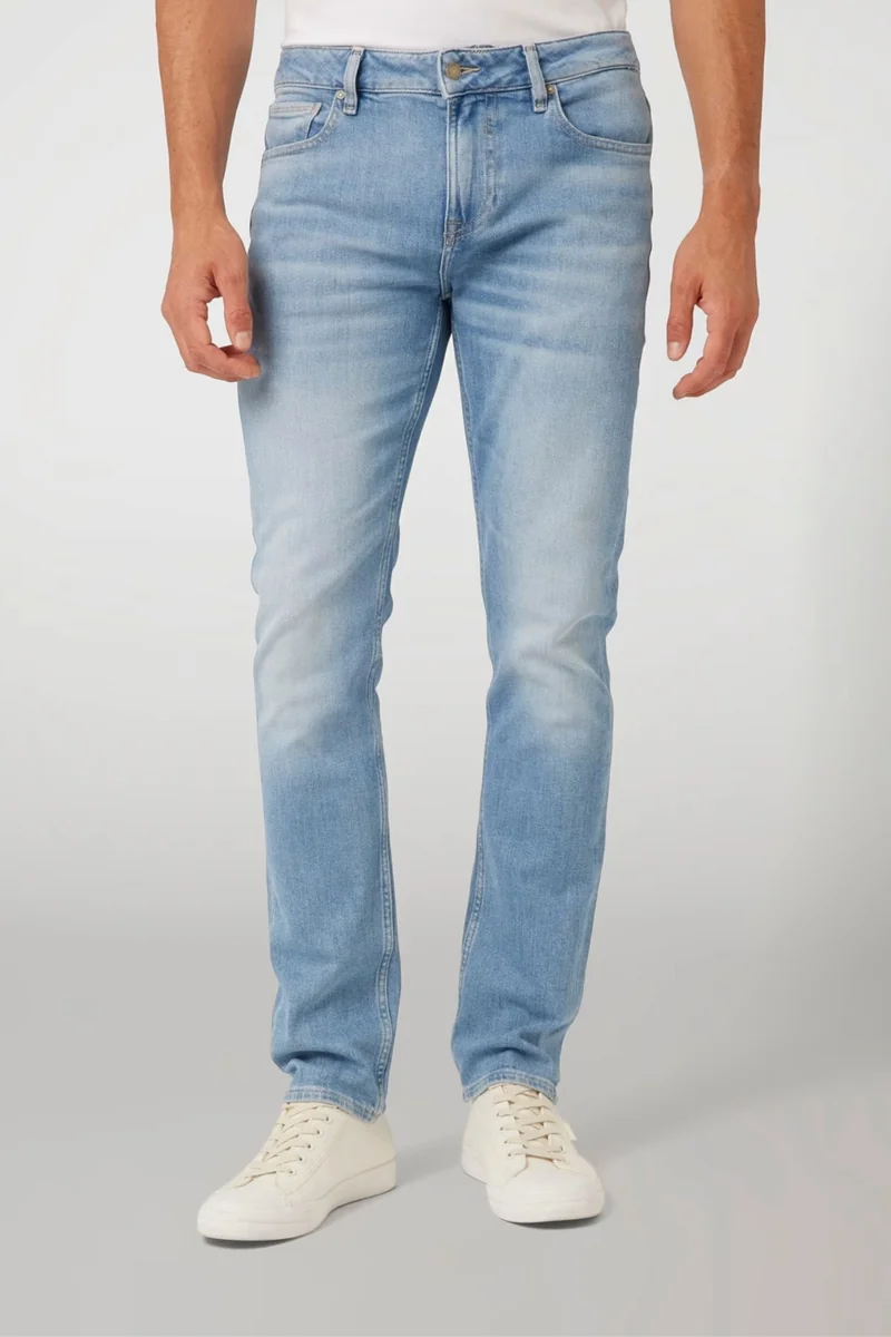 GUESS Błękitne męskie spodnie jeansowe Angels 30/34