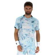 Koszulki sportowe męskie - Koszulka męska Lotto Tech IV - D2 Tee Spun Sugar Blu XXL - miniaturka - grafika 1
