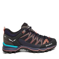 Buty trekkingowe damskie - Trekkingi Salewa Ws Mtn Trainer Lite 61364-3993 Czarny - miniaturka - grafika 1