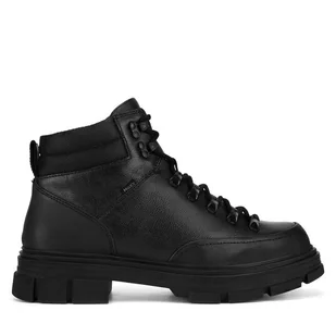 Trapery MEXX DOLLAR-03 MI08 Czarny - Botki męskie - miniaturka - grafika 1