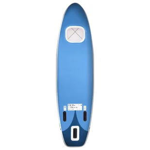 Nadmuchiwana deska SUP z akcesoriami, błękitna, 300x76x10 cm Lumarko! - Deski SUP i akcesoria - miniaturka - grafika 5