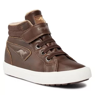 Buty dla chłopców - Trzewiki KangaRoos Kavu III 01400 000 343 Dk Brown/Sand - grafika 1