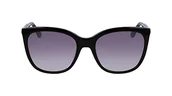 Okulary przeciwsłoneczne - Calvin Klein Damskie okulary przeciwsłoneczne CK23500S, czarne, jeden rozmiar, Czarny, Rozmiar uniwersalny - miniaturka - grafika 1