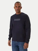 Koszulki męskie - Napapijri T-Shirt S-Box Logo NP0A8BC5 Granatowy Regular Fit - miniaturka - grafika 1