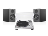 Zestawy stereo - Audio-Technica AT-LP120X-USB (srebrny) + A28 (czarny) - miniaturka - grafika 1