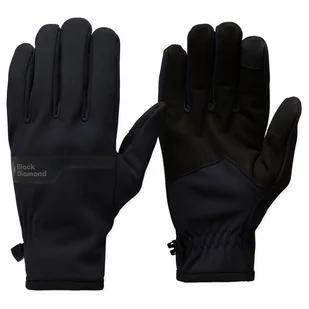 Rękawiczki Black Diamond Everyday Softshell Gloves Rozmiar rękawiczek: XL / Kolor: czarny - Rękawice narciarskie - miniaturka - grafika 1