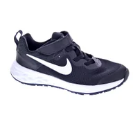 Buty trekkingowe dziecięce - Tenisówki Nike Model Nike Revolution 6 Little Kid Kolor Czarny - miniaturka - grafika 1
